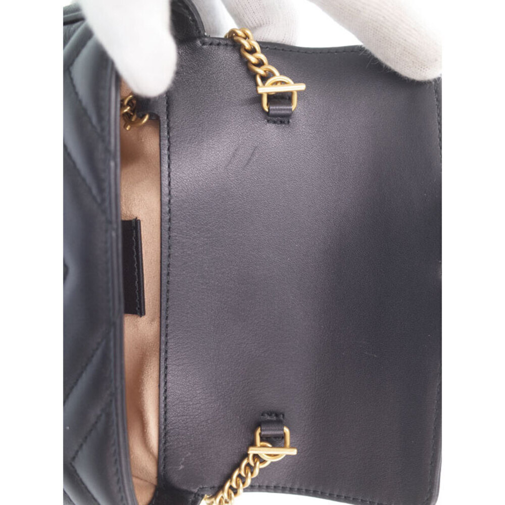 Gucci GG Leather Bag Marmont Super Shoulder Quilted - Picture 4 of 5